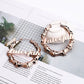 Classic Bamboo Hoop Earrings