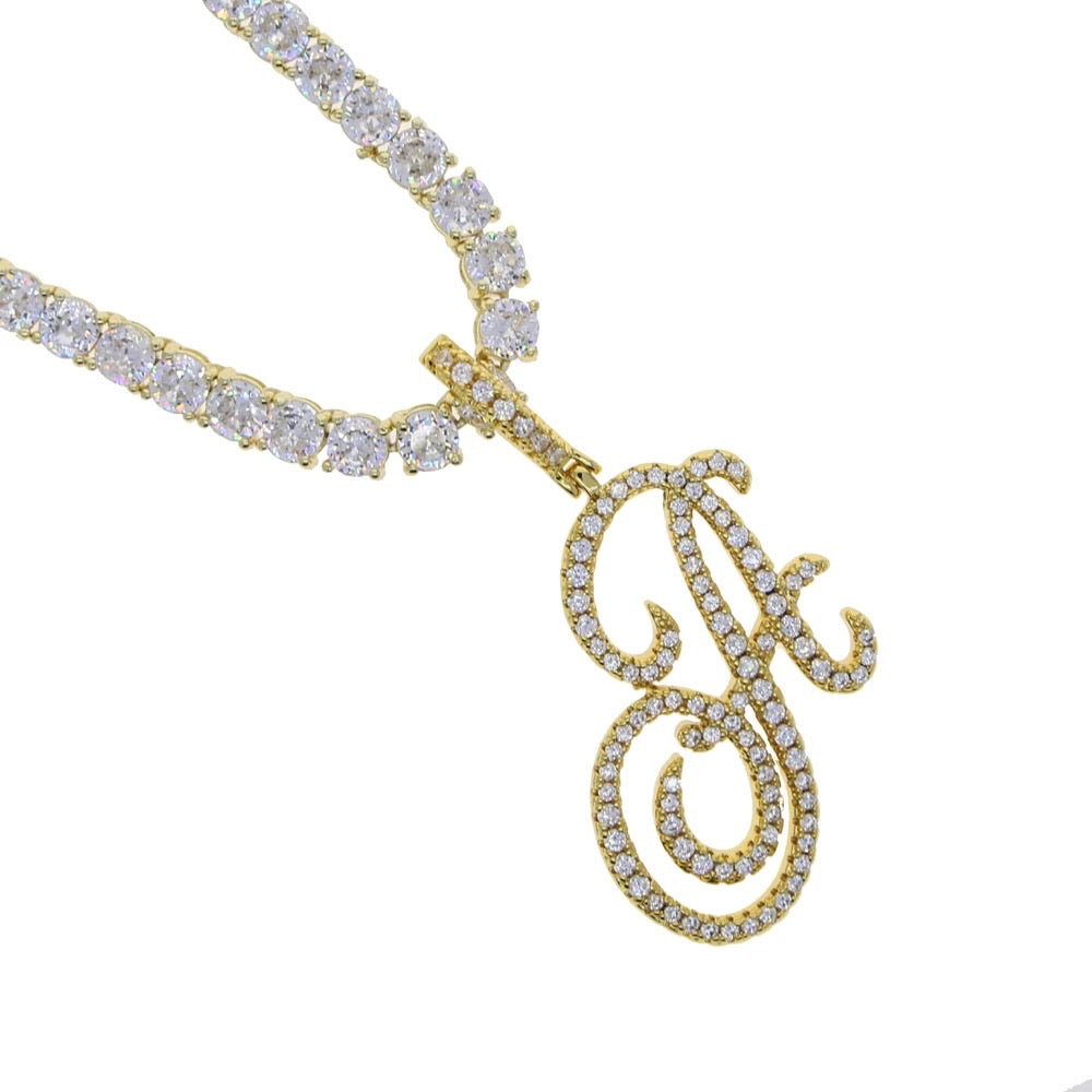 VVS Diamond Lux Initial Necklace