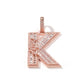 Icy Name & Initial Baguette Necklace