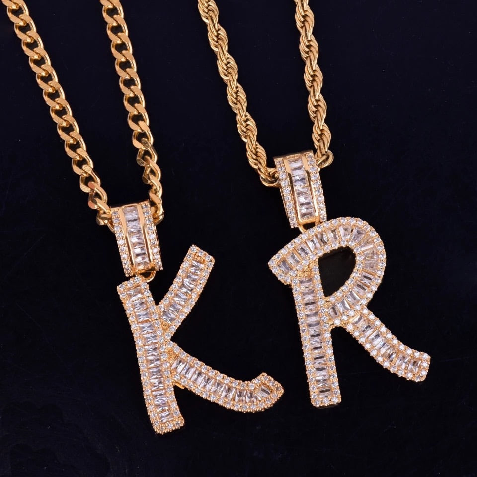 Iced Baguette Initial
